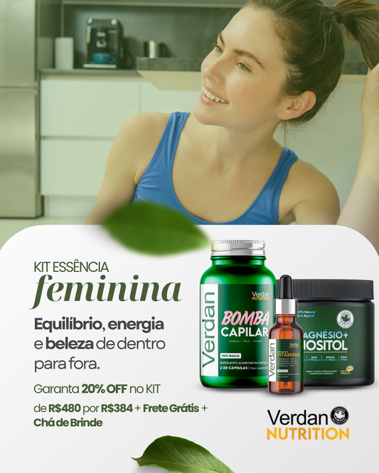 Kit Essência Feminina (20% de desconto+ frete grátis + brinde)