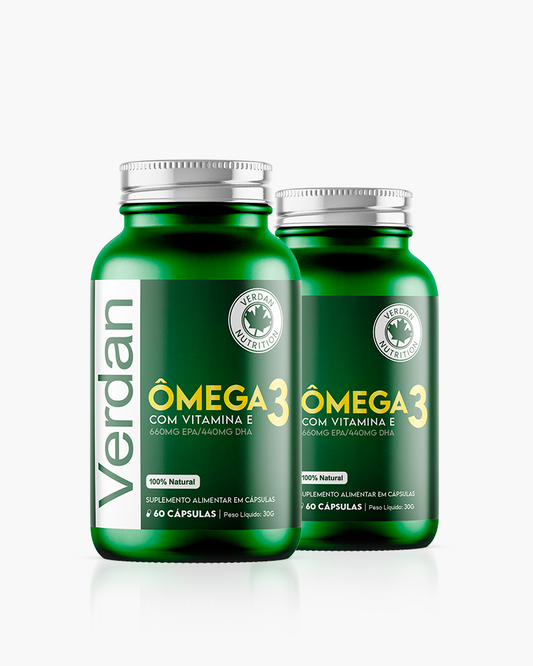 Ômega 3 com Vitamina E (60 Cápsulas)