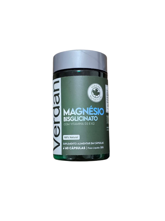 Magnésio Bisglicinato (60 Cápsulas)