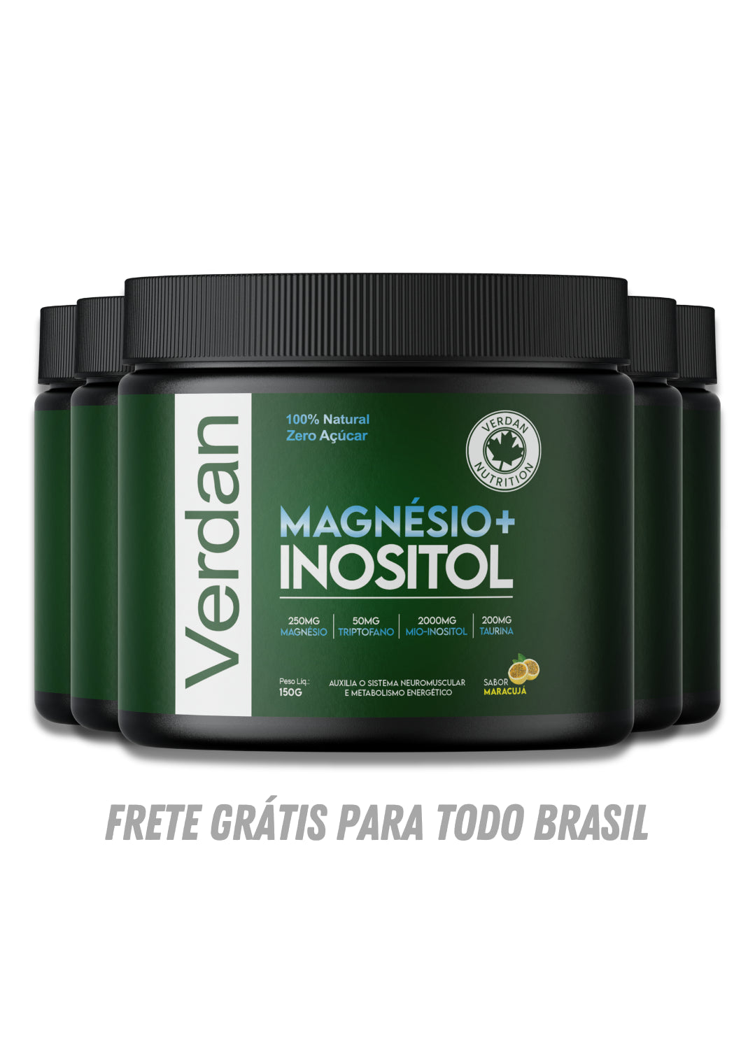 Magnésio+Inositol Verdan - 5 unidades