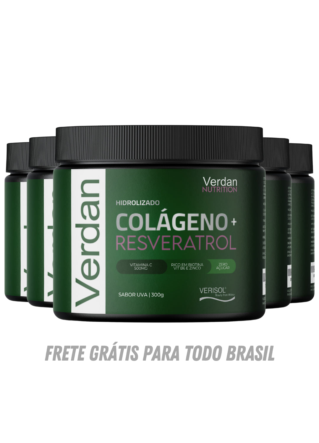 Colágeno + Resveratrol Verdan - 5 unidades