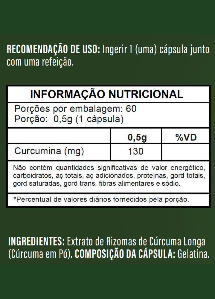 Informação nutricional verdan