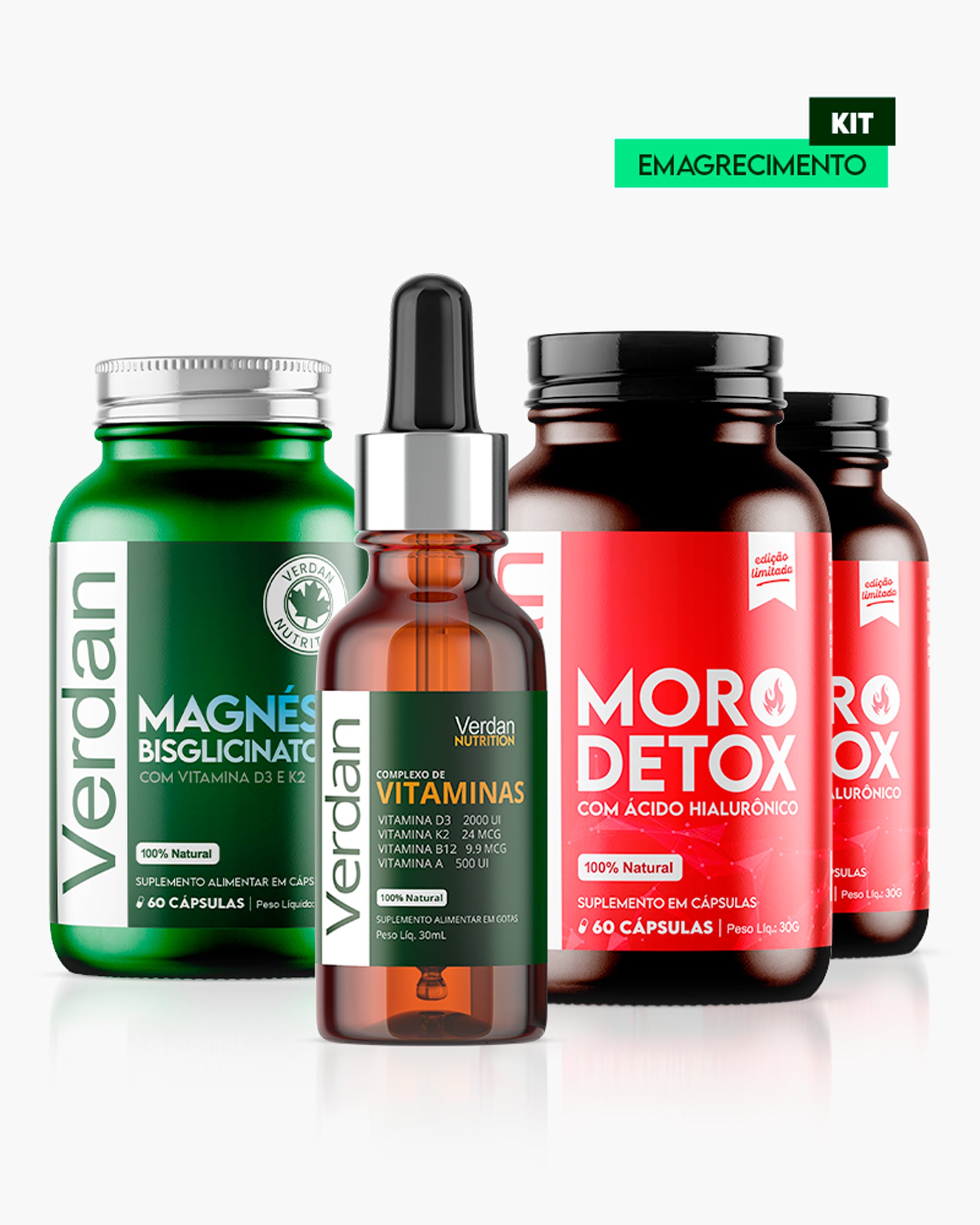 Magnésio+vitaminas+moro detox verdan