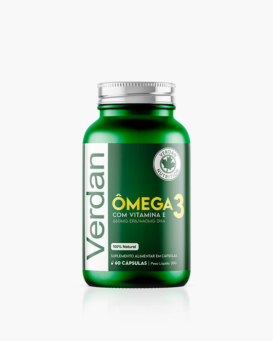 Ômega 3 com vitamina E - Verdan